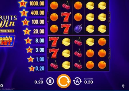 3 Fruits Win: Double Hit Slot