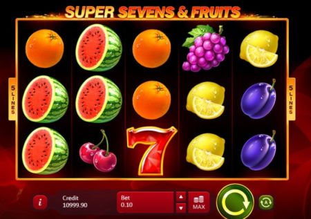 5 Super Sevens & Fruits Slot