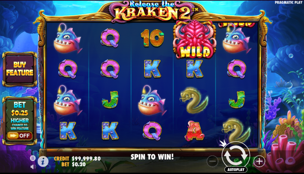 Release the Kraken 2 Slot - Igamingscan