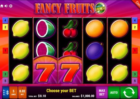 Fancy Fruits Double Rush Slot