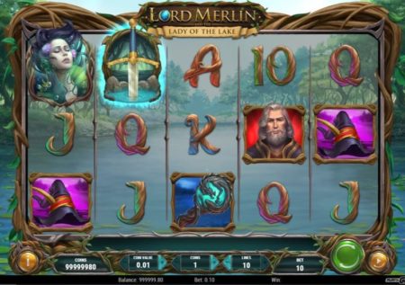 Lord Merlin and the Lady of the Lake Slot