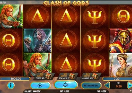 Clash Of Gods Slot