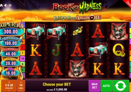 Book of Madness Respins of Amun-Ra