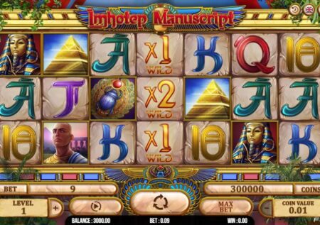 Imhotep Manuscript Slot