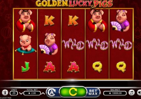 Golden Lucky Pigs