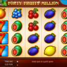 Forty Fruity Million Slot