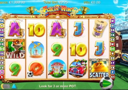 Foxin’ Wins Football Fever Slot