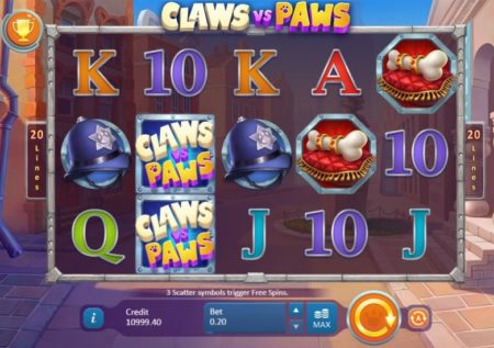 Claws vs Paws Slot