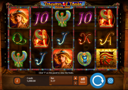 Treasures of Tombs Hidden Gold Slot