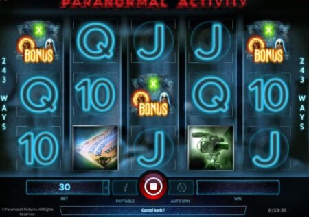 Paranormal Activity Slot