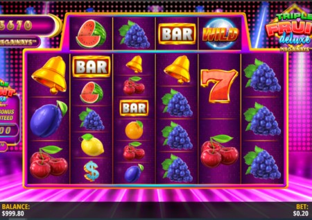 Triple Fruit Deluxe Megaways Slot