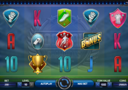 Football: Champions Cup Slot