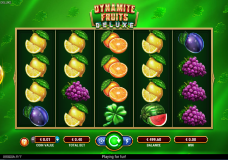 Dynamite Fruits Deluxe Slot