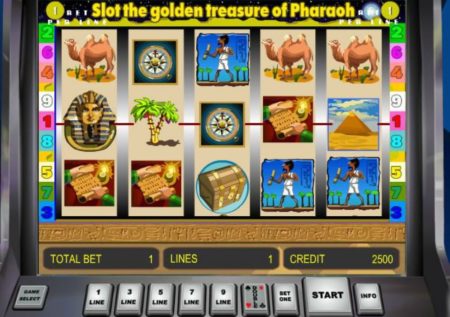 Golden Treasure of Pharaoh Slot
