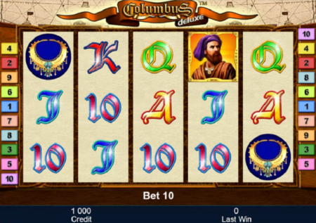 Columbus Deluxe Slot