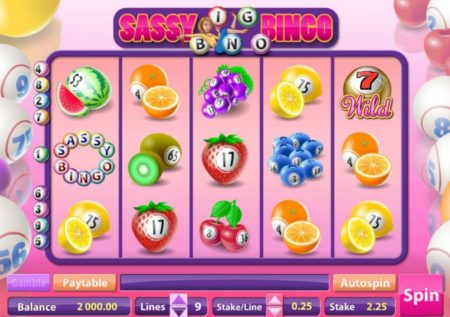 Sassy Bingo