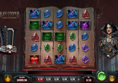 Alice Cooper and the Tome of Madness Slot