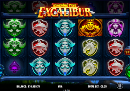 Towering Pays Excalibur Slot