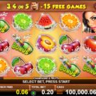 Champagne and Fruits Slot