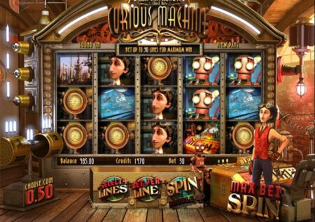 Miles Bellhouse and Curious Machine Slot