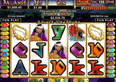 Aztec Treasure Feature Guarantee