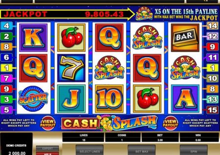 Cash Splash 5 Reel