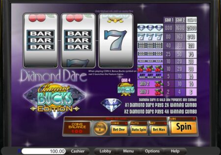 Diamond Dare Bonus Bucks Slot