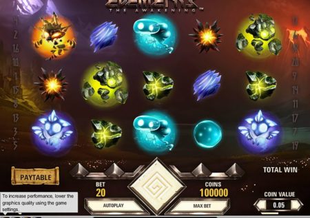 Elements The Awakening Slot