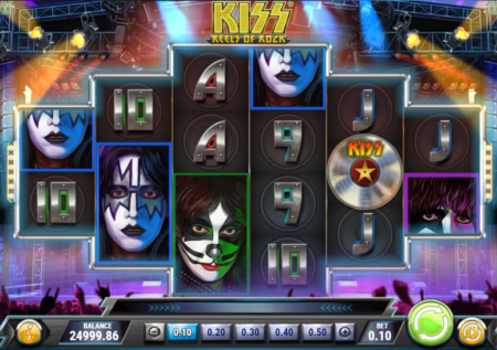 Kiss Reels of Rock Slot