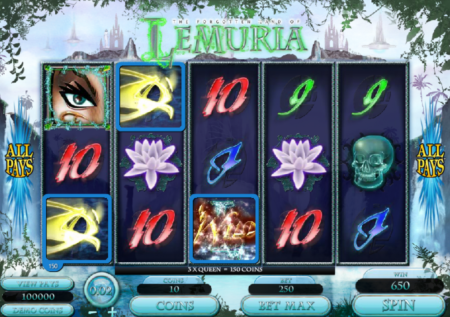 The Forgotten Land of Lemuria Slot