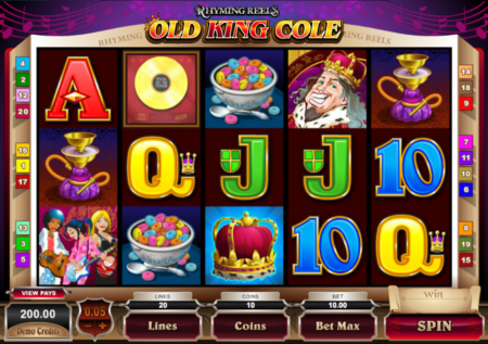 Rhyming Reels Old King Cole Slot