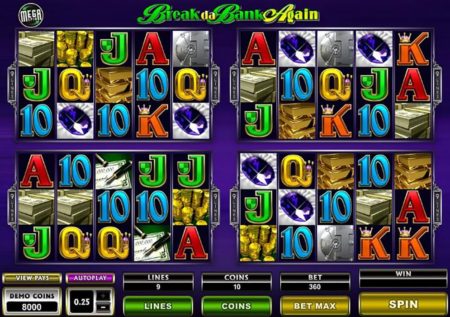 MegaSpin Break Da Bank Again Slot