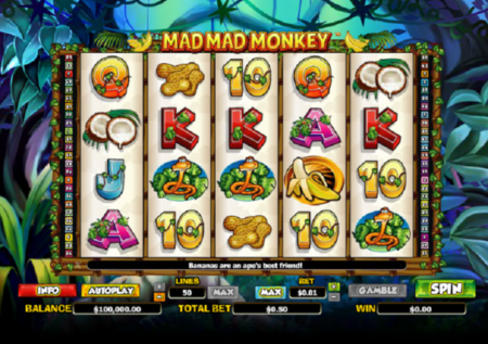 Mad Mad Monkey Slot