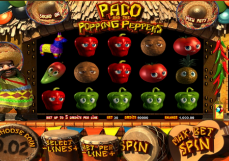 Paco and the Popping Peppers Slot