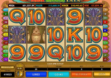 Mega Moolah Isis Slot