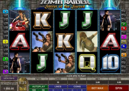 Tomb Raider Secret Of the Sword Slot