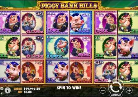 Piggy Bank Bills Slot