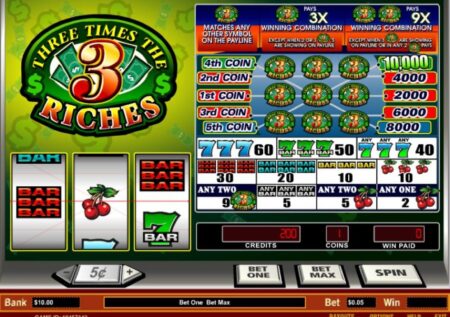 Three Times the Riches