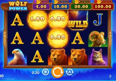 Wolf Power: Hold and Win Slot